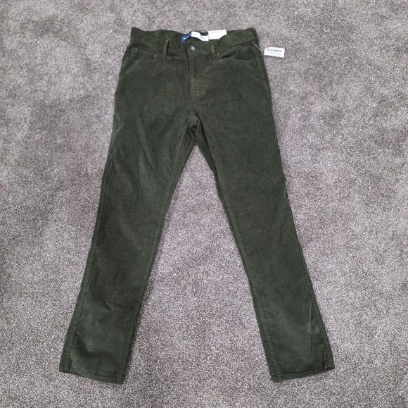 Old Navy Other - Old Navy Olive Corduroy Pants